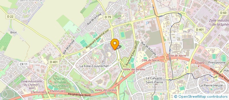 localisation de l'entreprise MADAME YASMINA NAIMI à CAEN