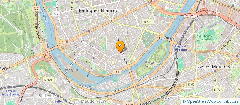localisation de l'entreprise MADAME YASMINA OUGHLICI à BOULOGNE-BILLANCOURT