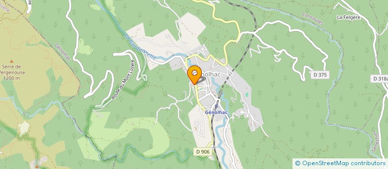 localisation de l'entreprise MADAME YASMINA ROSA BOUAZIZ  GENOLHAC