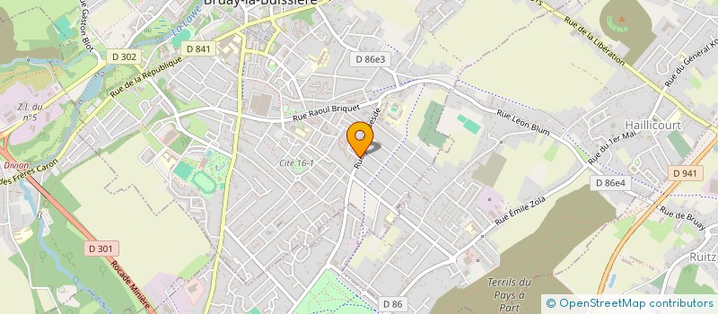 localisation de l'entreprise MADAME YASMINA SEMLALI  BRUAY-LA-BUISSIERE