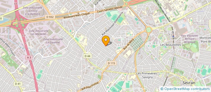 localisation de l'entreprise MADAME YASMINA TALEB à AULNAY-SOUS-BOIS