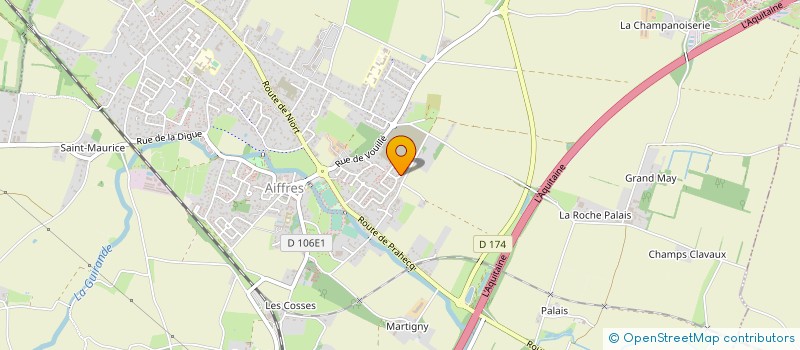 localisation de l'entreprise MADAME YASMINA YOUNSI  AIFFRES