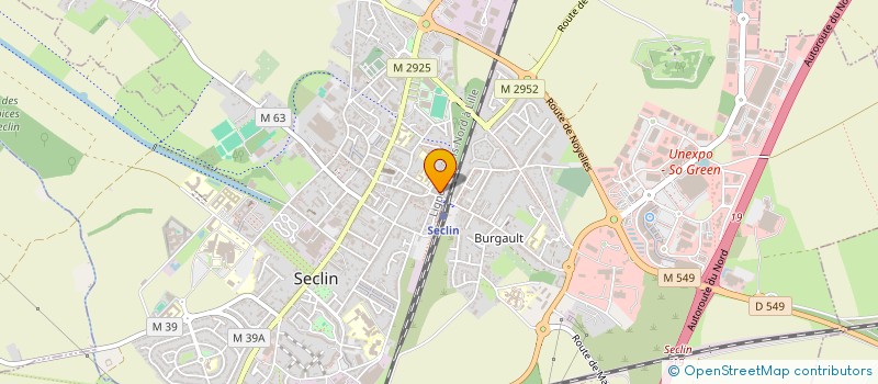 localisation de l'entreprise MADAME YASMINA ZAHRAOUI  SECLIN