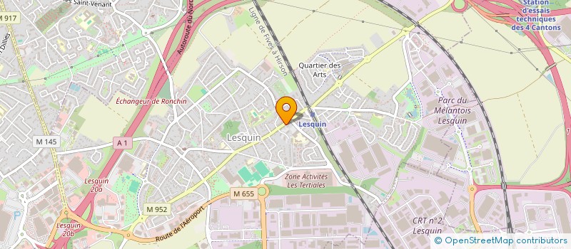 localisation de l'entreprise MADAME YASMINA ZAIBET  LESQUIN