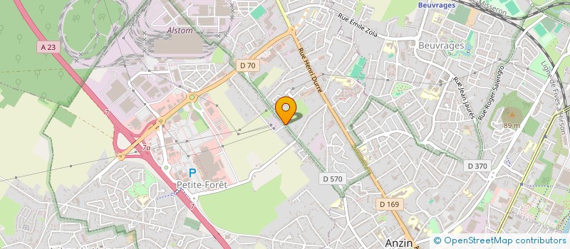 localisation de l'entreprise MADAME YASMINE ABDOUNE  RAISMES