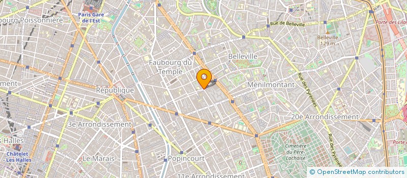 localisation de l'entreprise MADAME YASMINE ACHOUCHE  PARIS