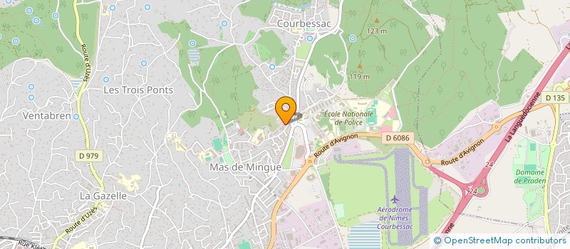 localisation de l'entreprise MADAME YASMINE AGOUDJIL  NIMES