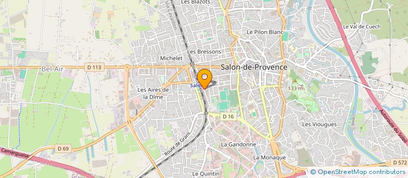 localisation de l'entreprise MADAME YASMINE AHAMADI  SALON-DE-PROVENCE