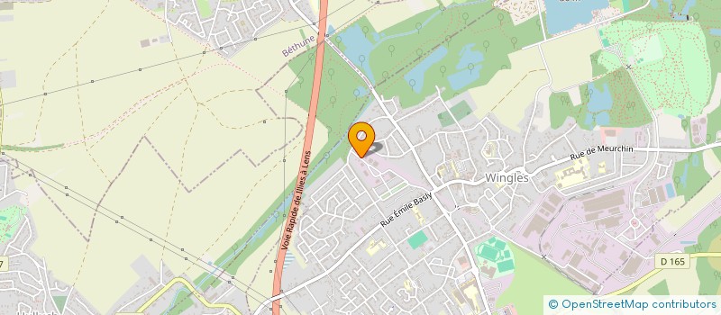 localisation de l'entreprise MADAME YASMINE AIT RAHOU  WINGLES