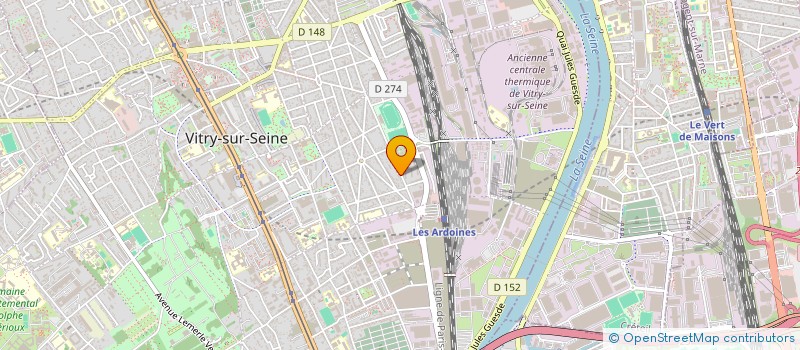 localisation de l'entreprise MADAME YASMINE ALAMINOS à VITRY-SUR-SEINE