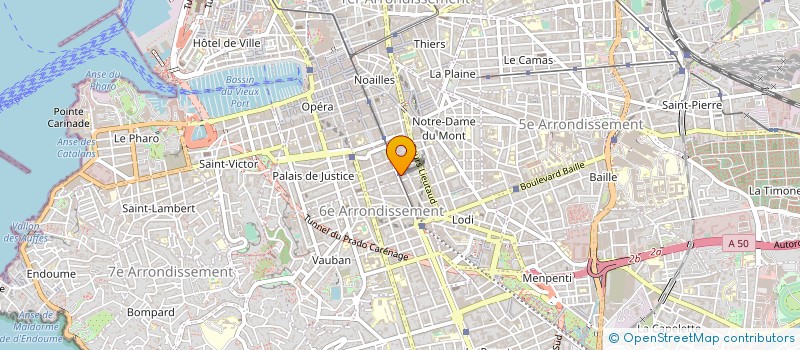 localisation de l'entreprise MADAME YASMINE AMAR à MARSEILLE