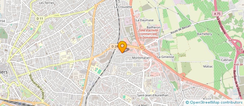 localisation de l'entreprise MADAME YASMINE ARRAISS à BEZIERS