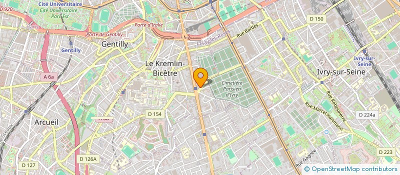 localisation de l'entreprise MADAME YASMINE ASSEUM  LE KREMLIN-BICETRE