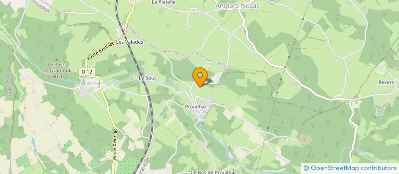 localisation de l'entreprise MADAME YASMINE AVILA RAMOS à ANGLARS-NOZAC