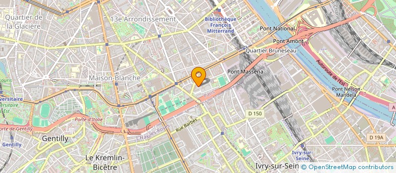 localisation de l'entreprise MADAME YASMINE BAKAYOKO  PARIS