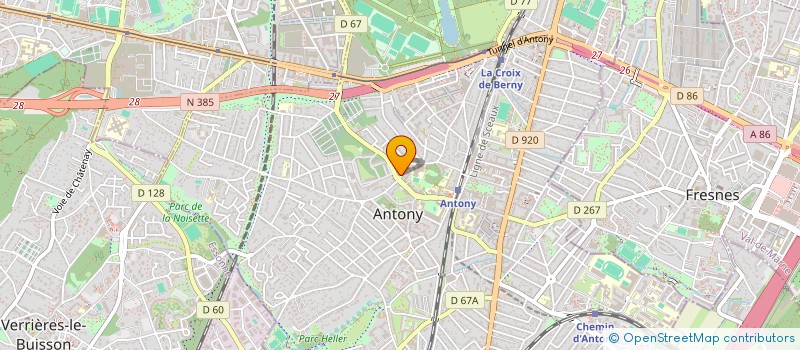 localisation de l'entreprise MADAME YASMINE BELHASSEN à ANTONY