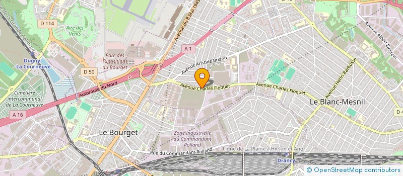 localisation de l'entreprise MADAME YASMINE BENALI à LE BLANC-MESNIL