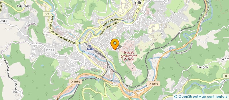 localisation de l'entreprise MADAME YASMINE BENBERNOU à BRIVE-LA-GAILLARDE