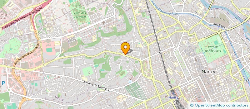 localisation de l'entreprise MADAME YASMINE BENMAMMAR  NANCY