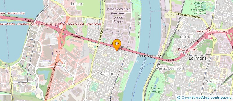localisation de l'entreprise MADAME YASMINE BENSEKHRI à BORDEAUX