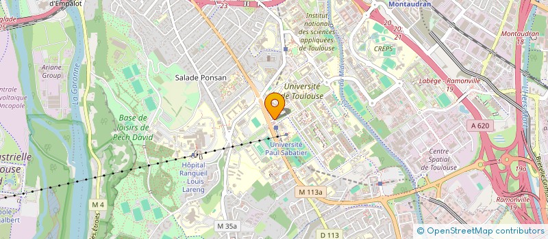 localisation de l'entreprise MADAME YASMINE BENSERHIR à TOULOUSE