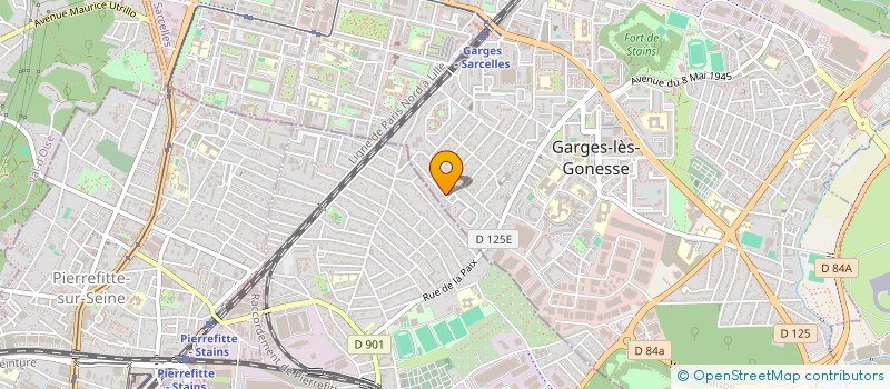 localisation de l'entreprise MADAME YASMINE BETTAIEB  GARGES-LES-GONESSE