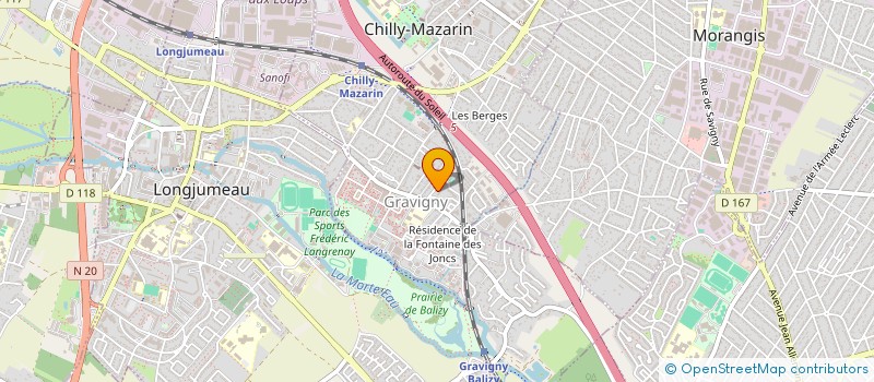 localisation de l'entreprise MADAME YASMINE BOURENNANI à CHILLY-MAZARIN