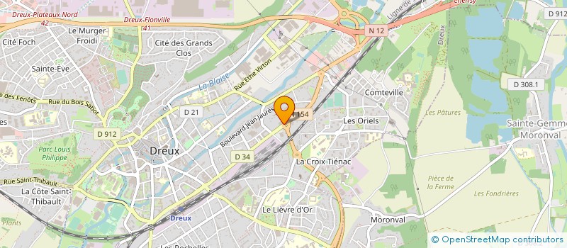 localisation de l'entreprise MADAME YASMINE CHAMI à DREUX