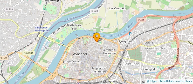 localisation de l'entreprise MADAME YASMINE CHERIF  SAINT-SATURNIN-LES-AVIGNON