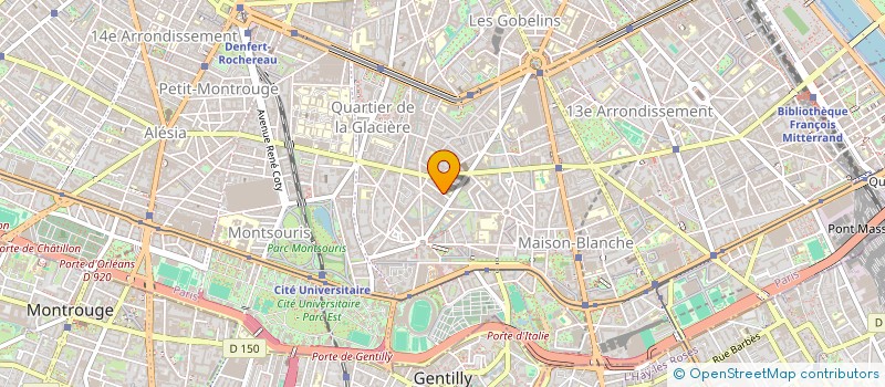 localisation de l'entreprise MADAME YASMINE CISSE  PARIS