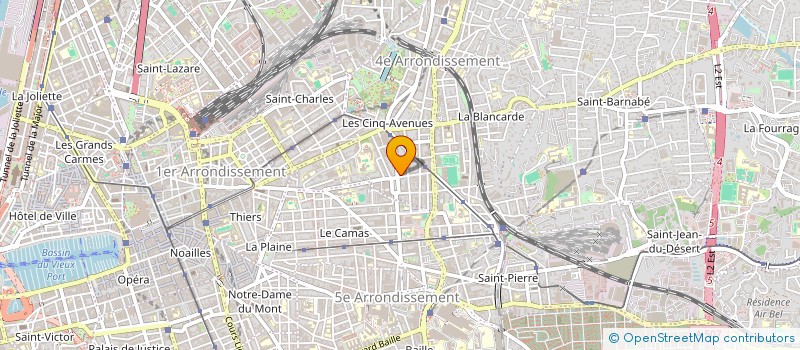localisation de l'entreprise MADAME YASMINE DARRABI à MARSEILLE