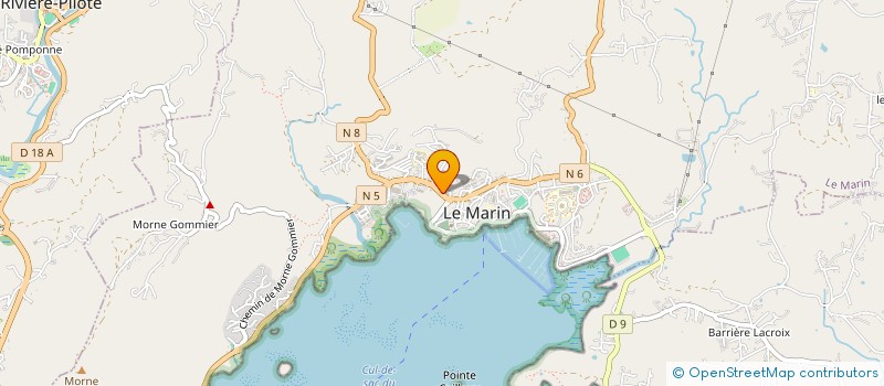 localisation de l'entreprise MADAME YASMINE DELREE  LE MARIN