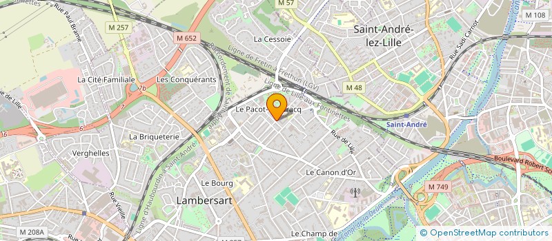 localisation de l'entreprise MADAME YASMINE DRAOUI à LAMBERSART