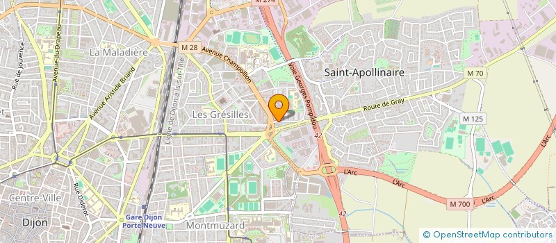 localisation de l'entreprise MADAME YASMINE EL ATLASSI  DIJON