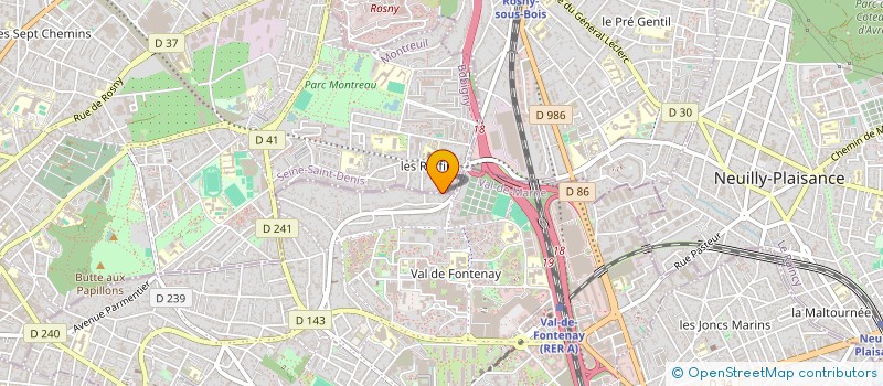 localisation de l'entreprise MADAME YASMINE FERJANI à MONTREUIL
