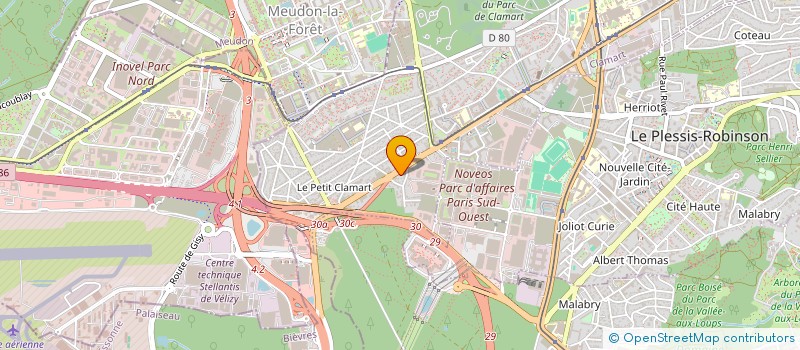 localisation de l'entreprise MADAME YASMINE GUERRICHE à CLAMART