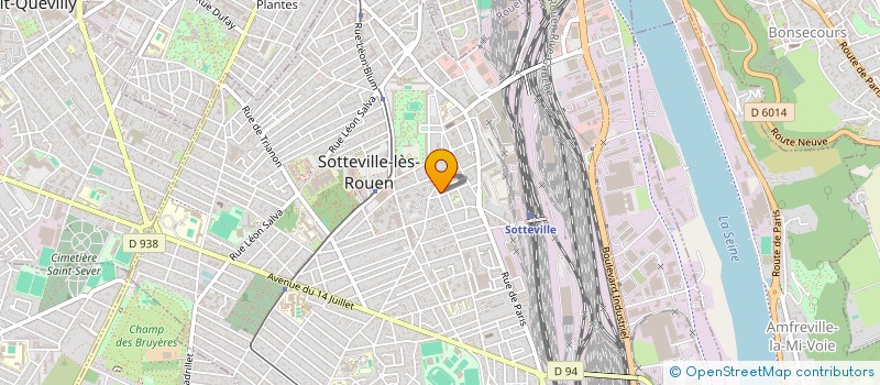 localisation de l'entreprise MADAME YASMINE HADDAD  SOTTEVILLE-LES-ROUEN