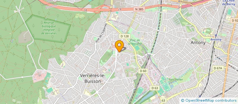 localisation de l'entreprise MADAME YASMINE HADJCHAIEB  CERGY