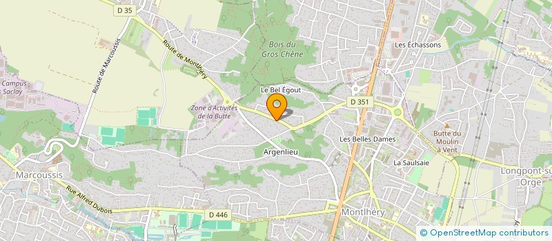 localisation de l'entreprise MADAME YASMINE HAMIMI à MONTLHERY
