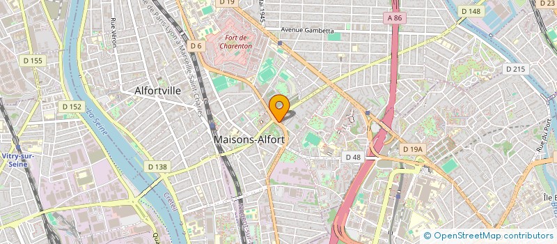 localisation de l'entreprise MADAME YASMINE HANCHI  MAISONS-ALFORT