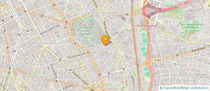 localisation de l'entreprise MADAME YASMINE HURY  PARIS