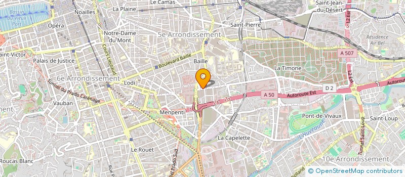 localisation de l'entreprise MADAME YASMINE IGUELOUSENE à MARSEILLE