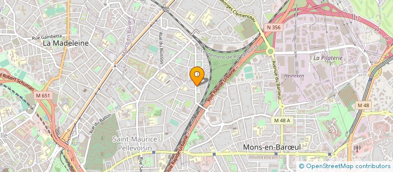 localisation de l'entreprise MADAME YASMINE JALOUN à LILLE