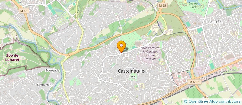 localisation de l'entreprise MADAME YASMINE KAAOUASS à CASTELNAU-LE-LEZ