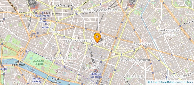 localisation de l'entreprise MADAME YASMINE KARADJA à PARIS