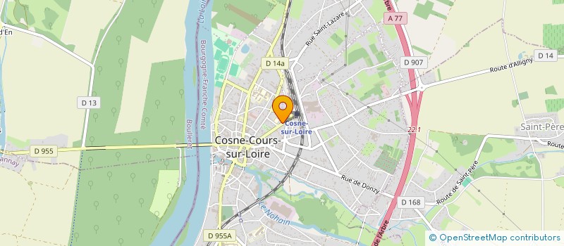 localisation de l'entreprise MADAME YASMINE KHENNICHE à COSNE-COURS-SUR-LOIRE