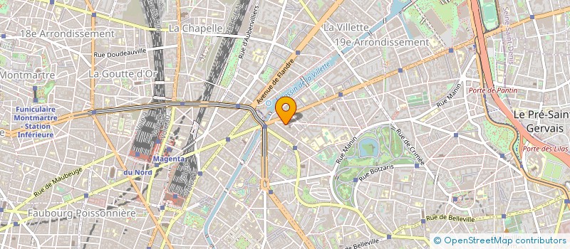 localisation de l'entreprise MADAME YASMINE KHETTAB  PARIS