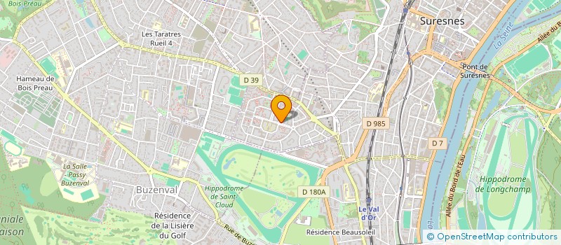 localisation de l'entreprise MADAME YASMINE KINDUELO à SURESNES
