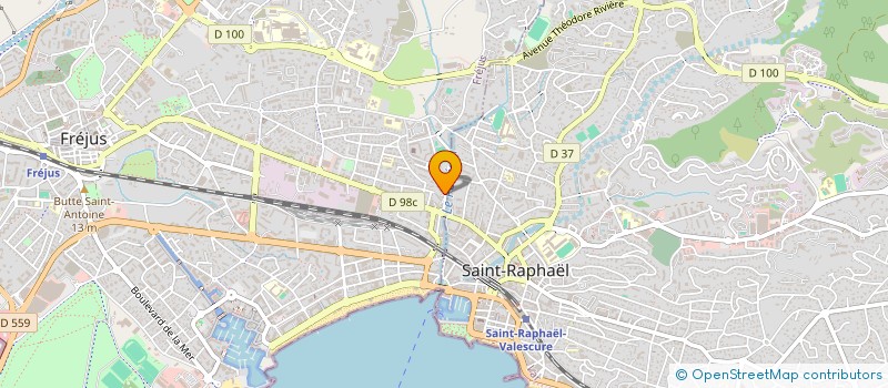 localisation de l'entreprise MADAME YASMINE LAKLIT à FREJUS