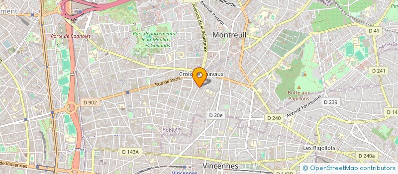 localisation de l'entreprise MADAME YASMINE LOULI à MONTREUIL